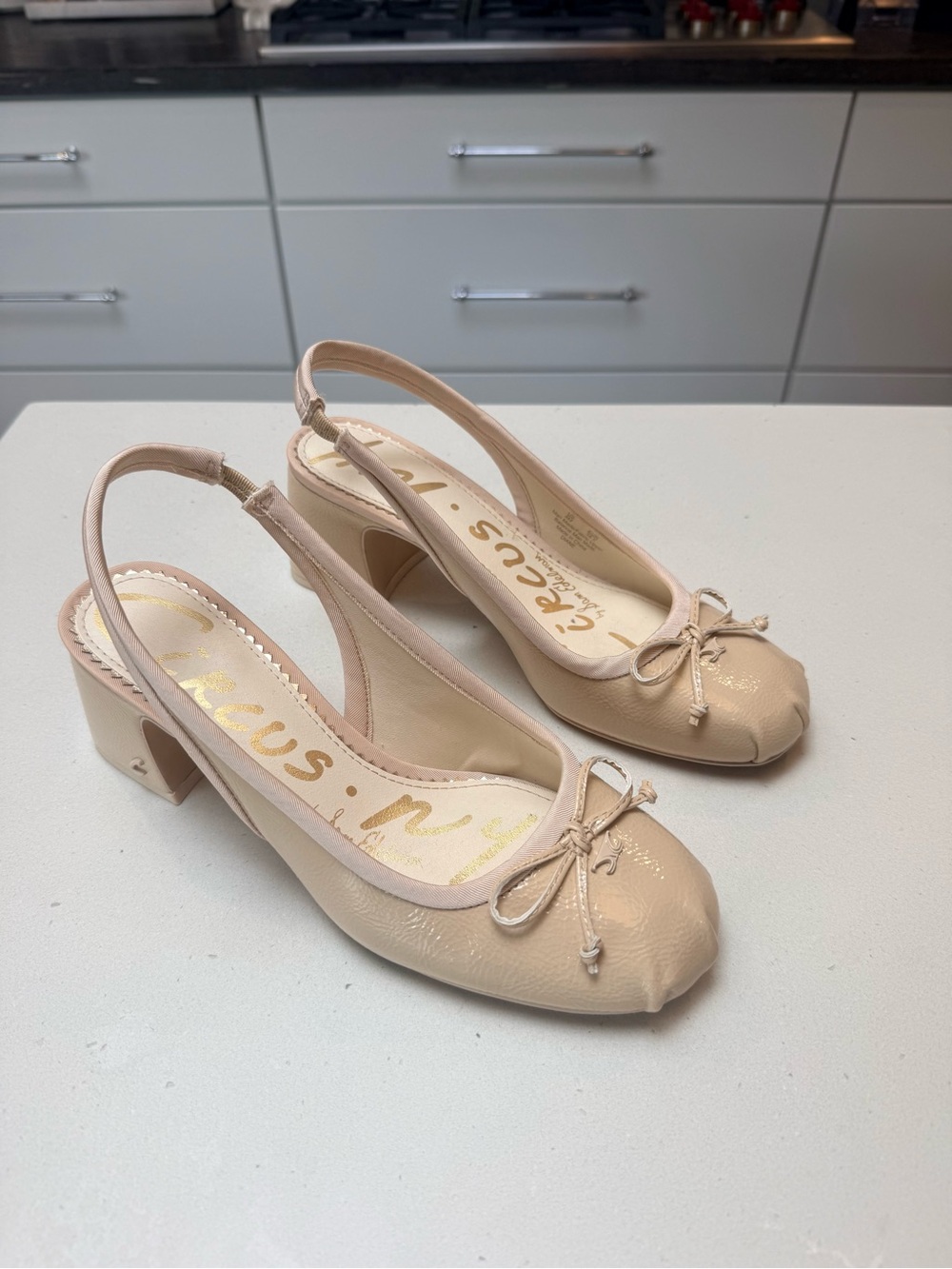 Circus NY slingback Ballet Heel